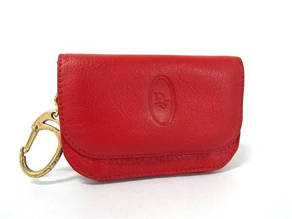 □美品□ ChristianDior クリスチャンディオール レザー コイン
