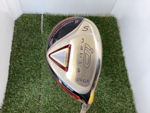 レディス プロギア PRGR iDナブラ RS 5ut(25度) M-30(L相当) プロギア iD nabla RS チタンフェースアイアン レディスの試打レビュー