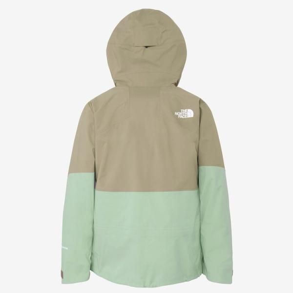 THE NORTH FACE レイバックビーシージャケット ユニセックス GORE-TEX 3層構造スノージャケット マッシュルーム×スレートモス 肘サポーター ウェア(男性用) 