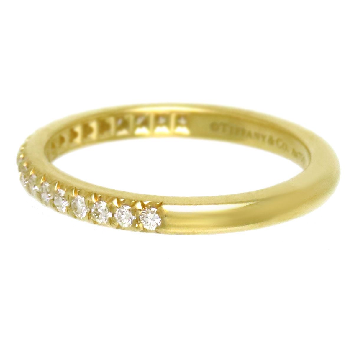 ティファニー ソレスト ダイヤモンド リング 9号 K18PG Au750 ティファニー ソレスト ダイヤモンド リング 9号 K18PG Au750