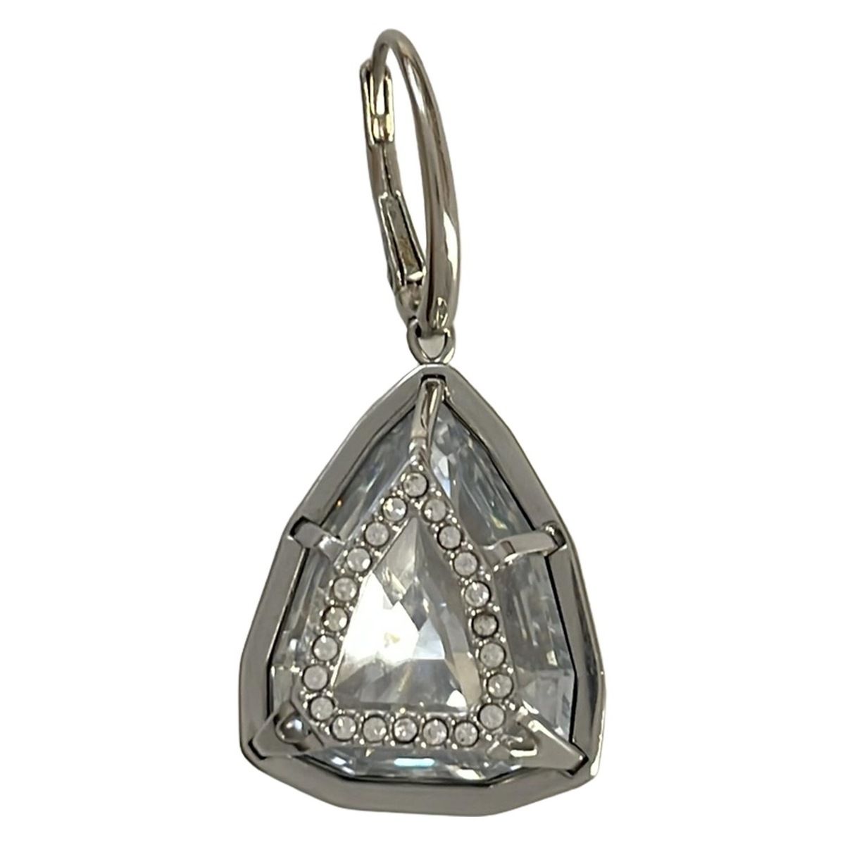 SWAROVSKI スワロフスキー ピアス - シルバー×クリア ピアス 片側