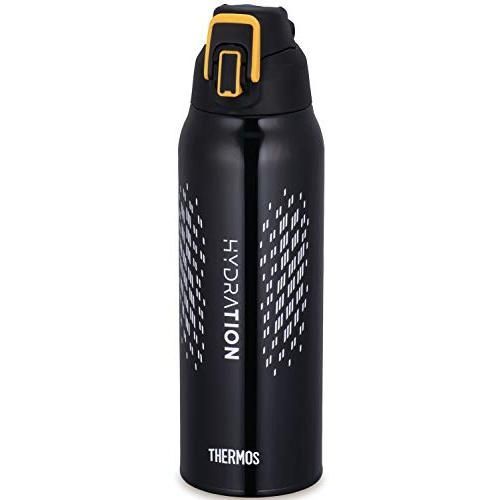 サーモス 水筒 真空断熱スポーツボトル 1L ブラックオレンジ 保冷 FHT-1001F BKOR