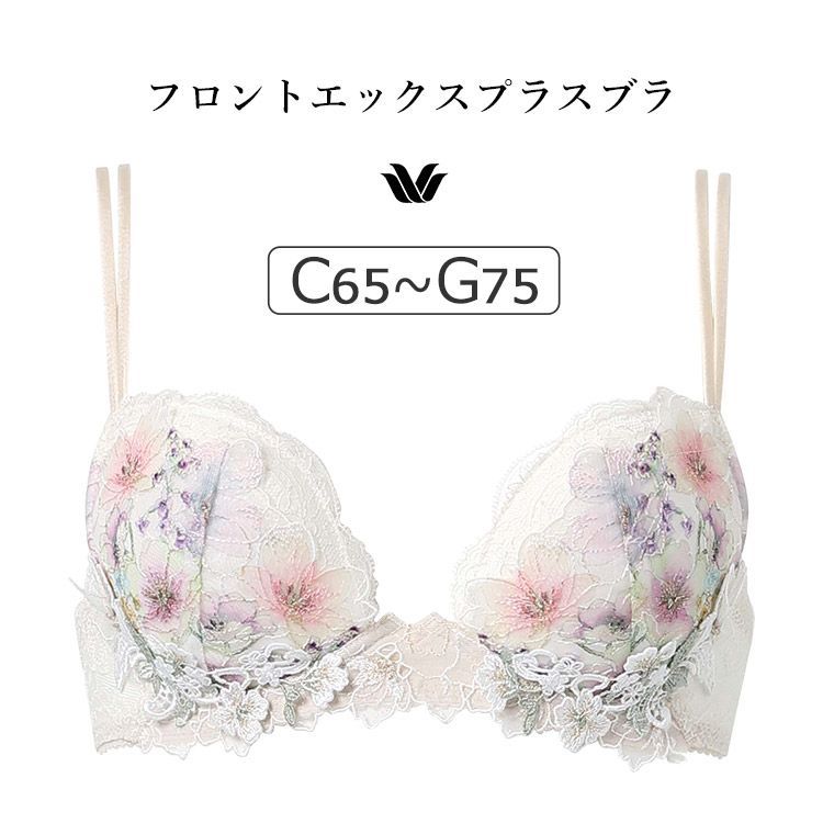 BXD717｜ワコール 17G BXD417シリーズ フロントエックスプラスブラ ブラジャー単品 CDEFGカップ アンダー65|70|75cm