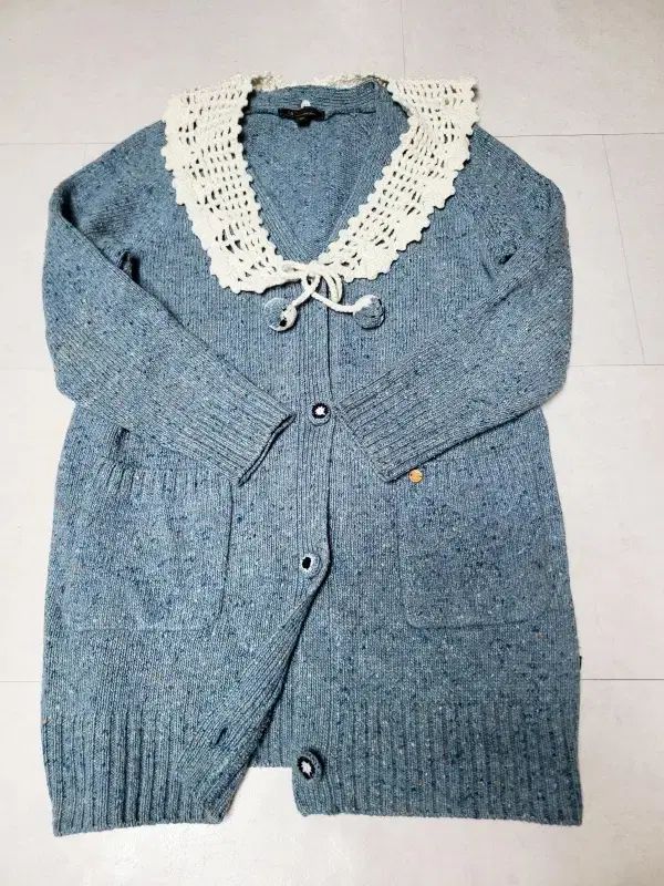 サースデー ミント カラ ウールニットカーディガン ポール1206