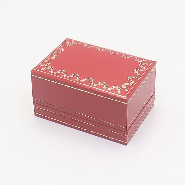 箱/説明書付 良品 カルティエ アンティーク 空箱/BOX 腕時計用 レッド