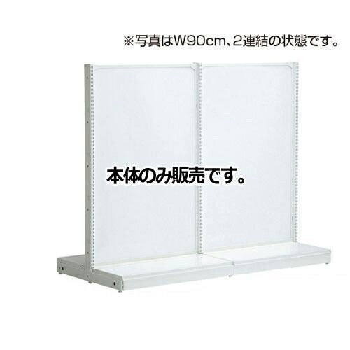 KZホワイト ボードタイプ W120cm 両面タイプ 本体 H165cm  61-26-11-4 店舗什器 ディスプレー マネキン 装飾品 販促用品 ハンガー ラッピング