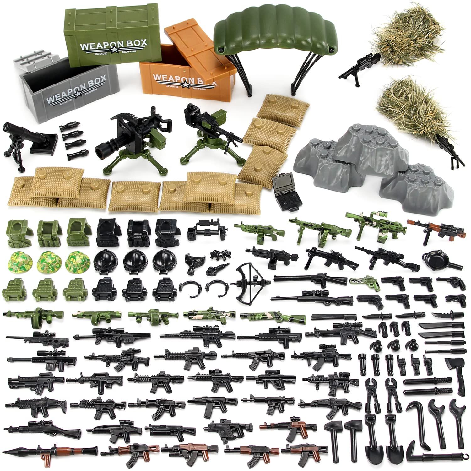 Feleph (フェレフ) 武器パック ミリタリー アーミー WW2 兵士