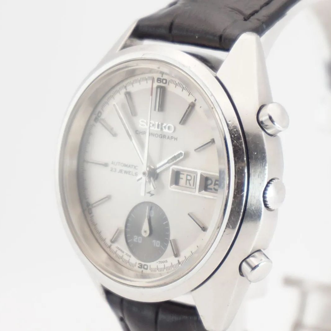 SEIKO セイコー1つ目パンダ7018-7000 超貴重OH済み