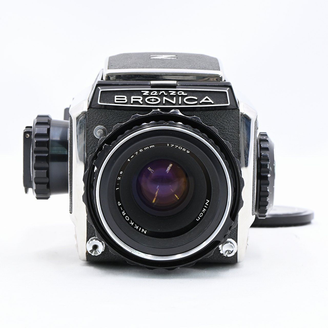 ゼンザブロニカ Zenza Bronica S2 with Nikkor-P 75mm F2.8 フィルムカメラ【中古】 - メルカリ