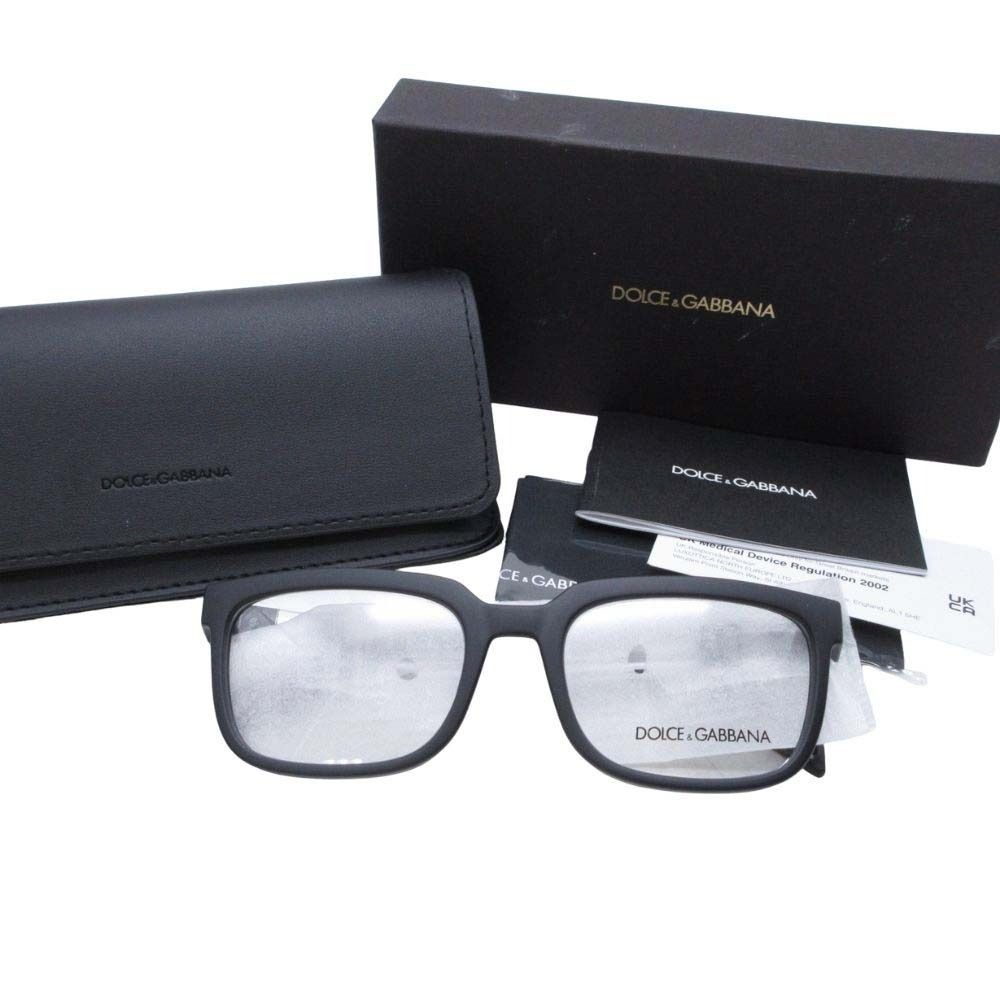 未使用 DOLCE&GABBANA ドルチェアンドガッバーナ ロゴ ブラックラバー  