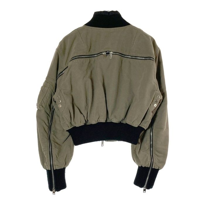 ☆DIESEL ディーゼル 本物 バックジップ MA-1 フライトジャケット