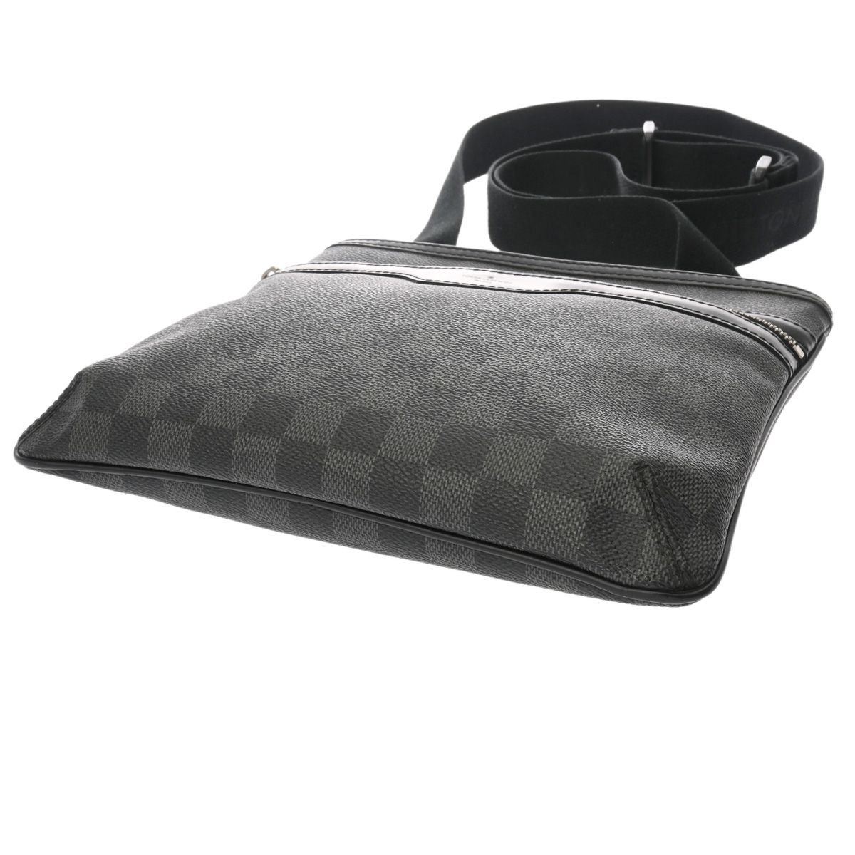 【美品】　ダミエ　グラフィット　トマス　ショルダーバッグ　ブラック　290 LOUIS VUITTON ルイヴィトン トマス ダミエグラフィット ショルダー