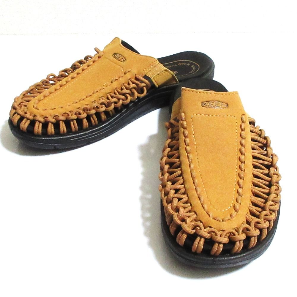 KEEN キーン UNEEK 2 SLIDE ユニーク ツー スライド サンダル 1022372 サイズ26.5cm ブラウン メンズ 古着