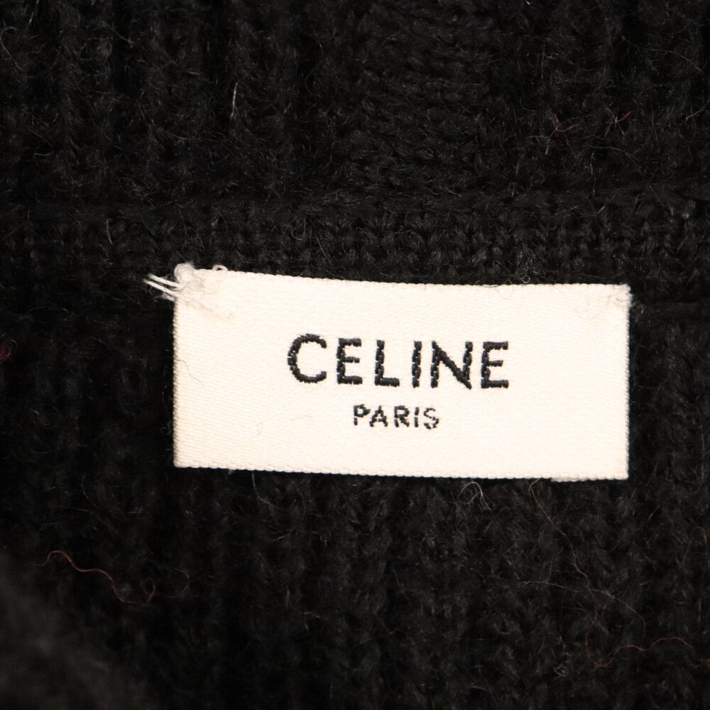 CELINE (セリーヌ) 22AW Embroidery Hooded Sweater In Ski Jacquard 