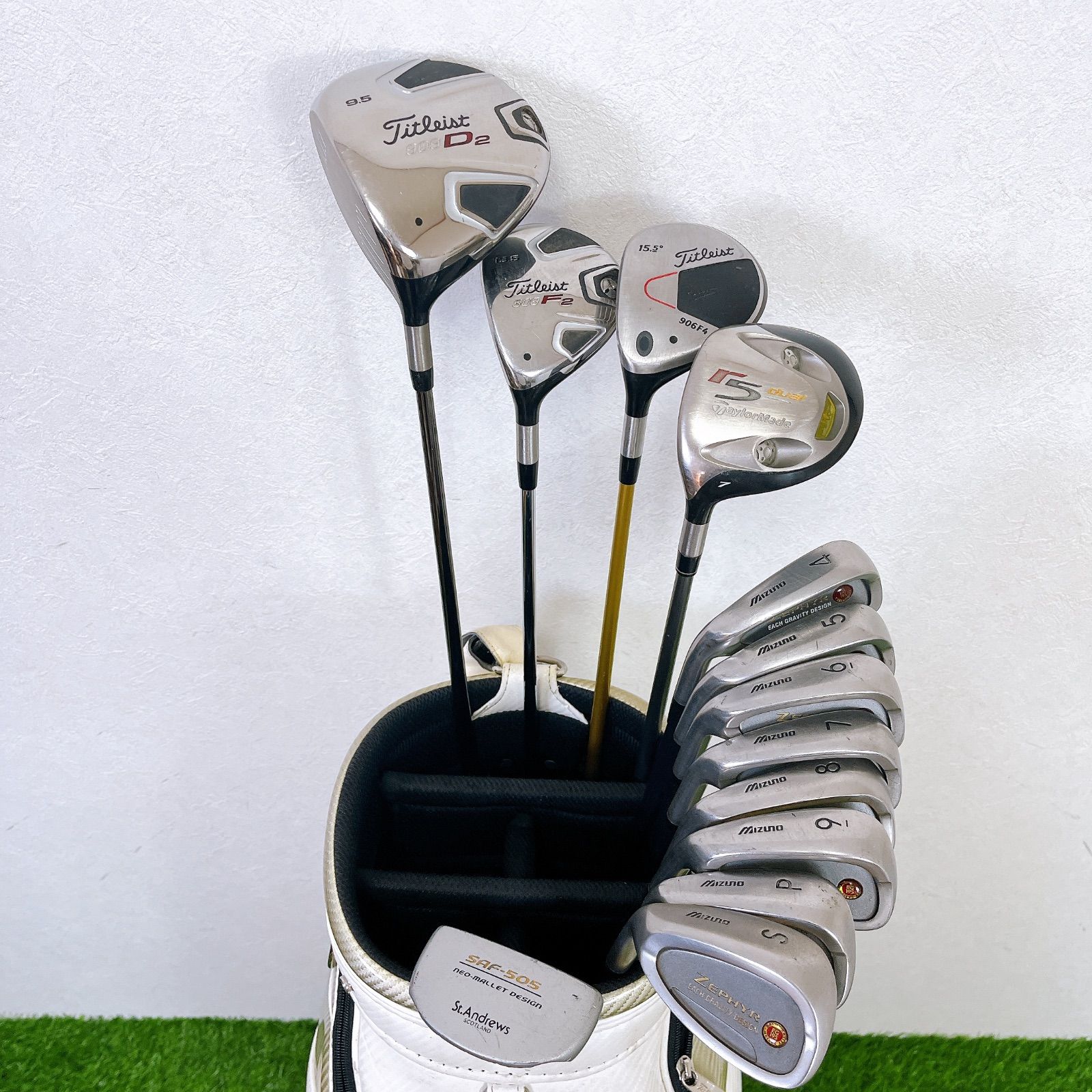Titleist - タイトリスト　ゴルフクラブ一式　レフティ Titleist メンズ レフティ ゴルフクラブ 13本セット 左利き用