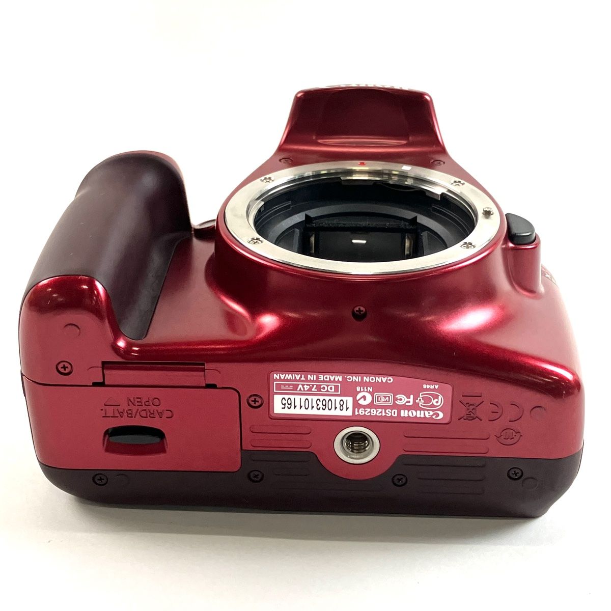 キヤノン Canon EOS Kiss X50 ボディ レッド デジタル 一眼レフ