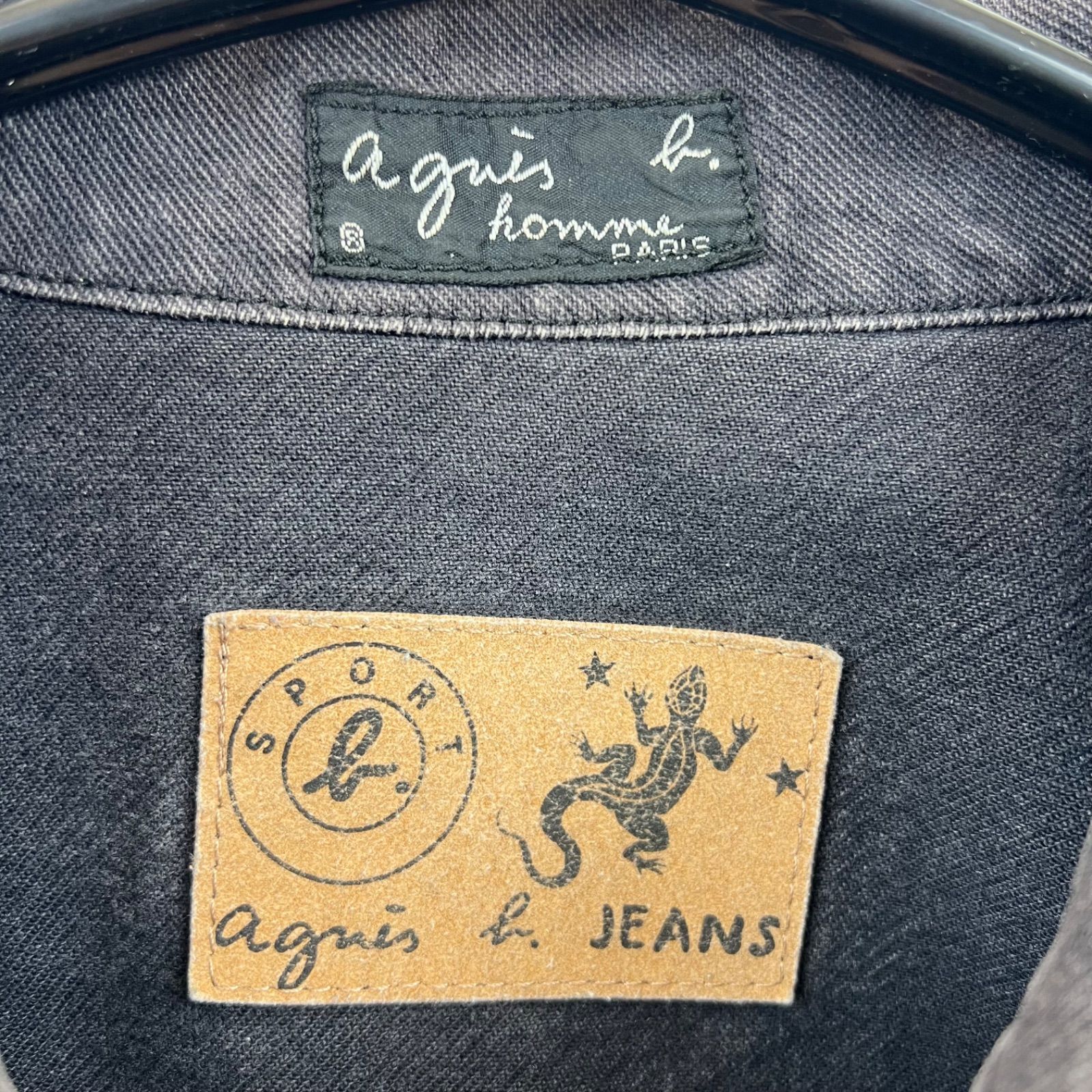 agnes b. HOMME 90s フランス製 デニムジャケット 旧タグ agnes b. HOMME 90s フランス製 デニムジャケット 旧タグ - メルカリ