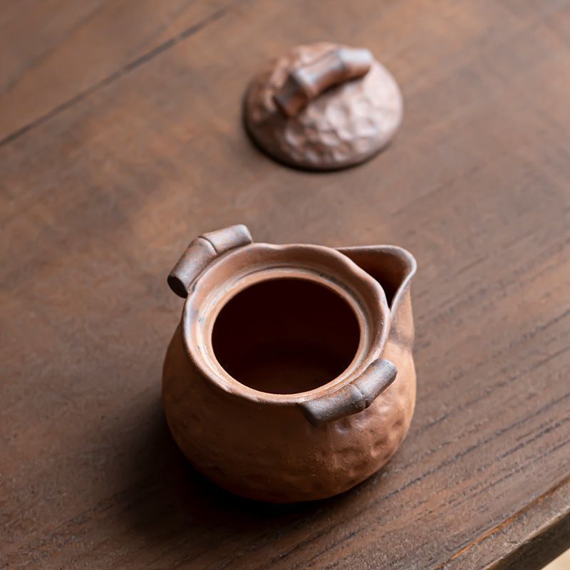 新品 陶器ティーポット陶器 煎茶道具 茶壺 茶壷 急須 常滑焼