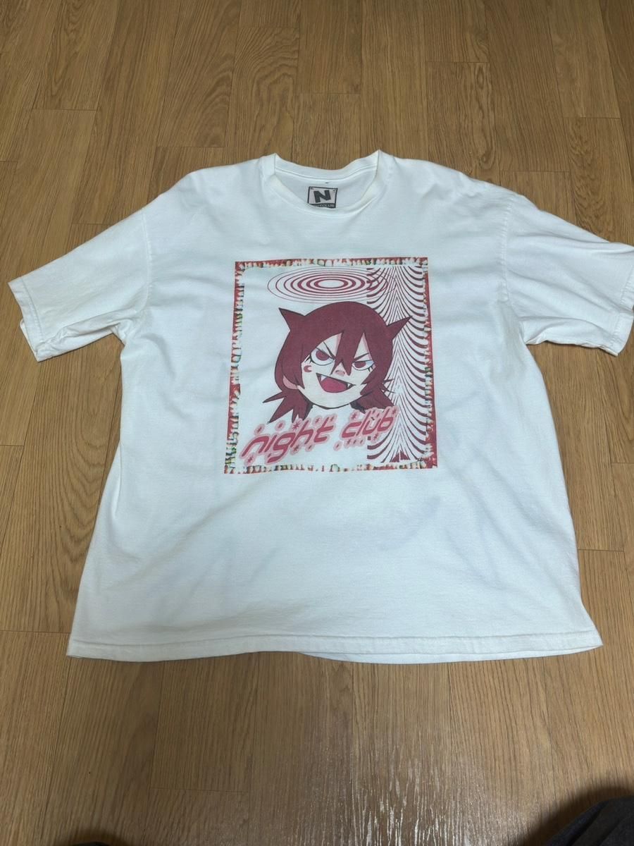 【雷市場（ポンジャン）商品韓国直送】稲川潤 ナイトクラブ ペインティング Tシャツ ＃ 12
