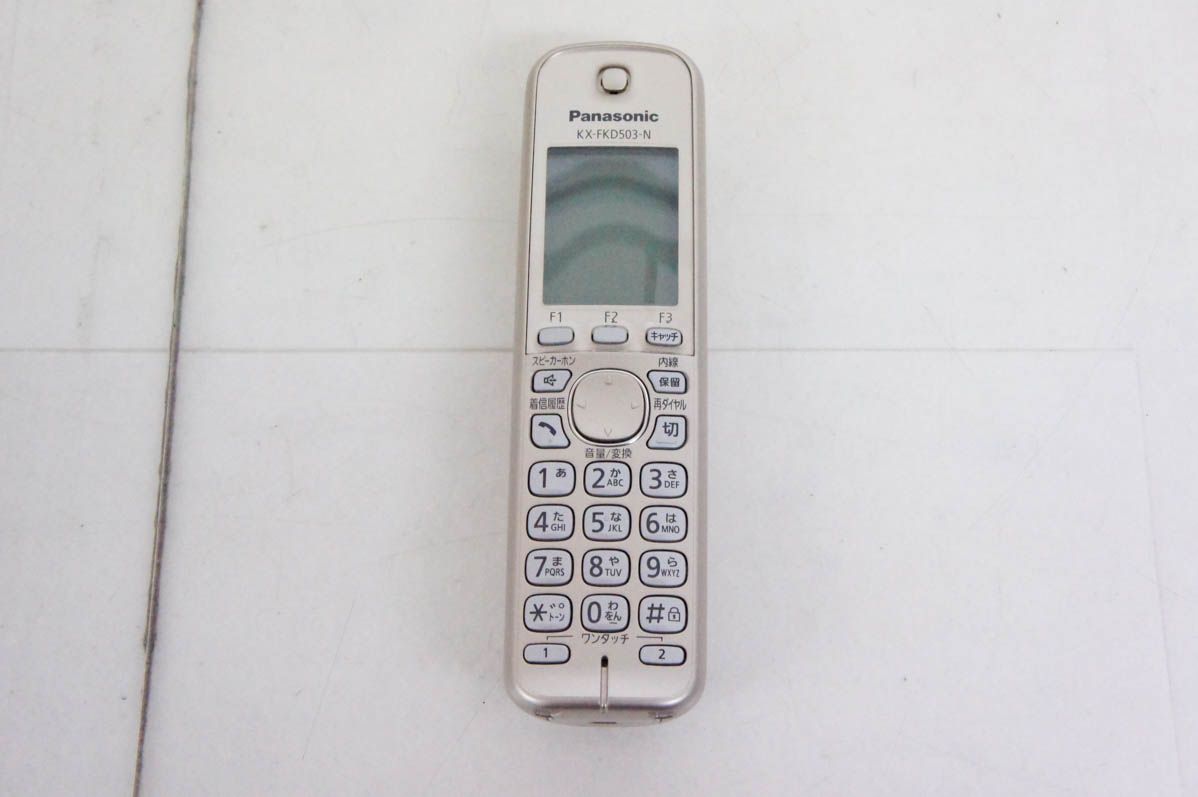 パナソニック 増設子機 ホワイト KX-FKD404-W : パナソニック 増設子機 1.9GHz DECT準拠方式 ホワイト