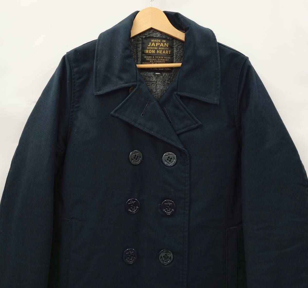 IRON HEART ネイビー ピーコート 【公式通販】