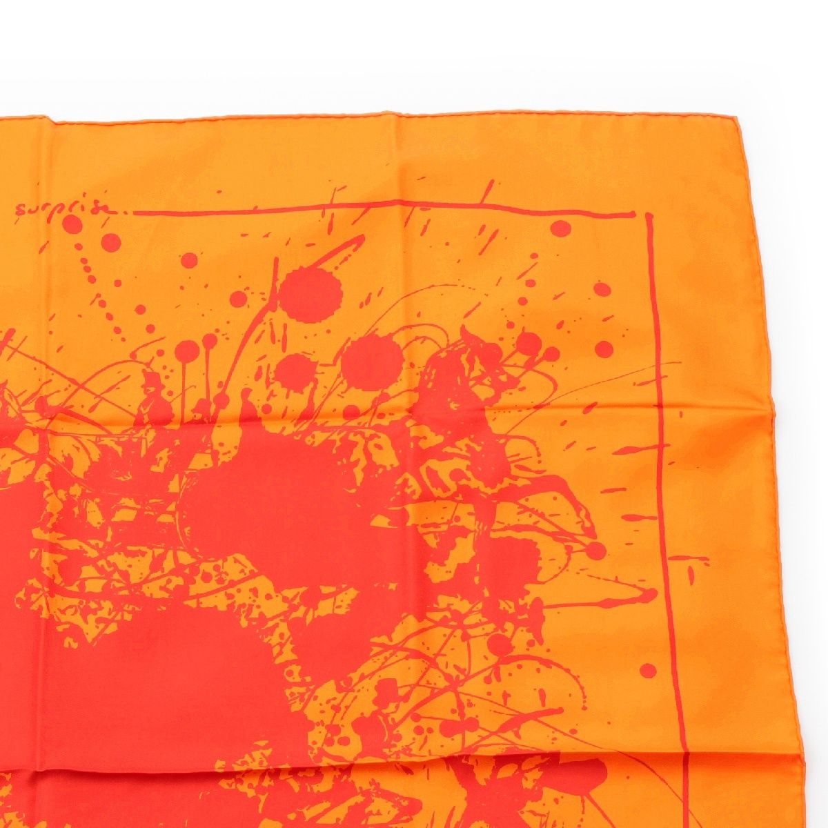 エルメス カレ90 シルク Cheval Surprise 思いがけない馬 スカーフ