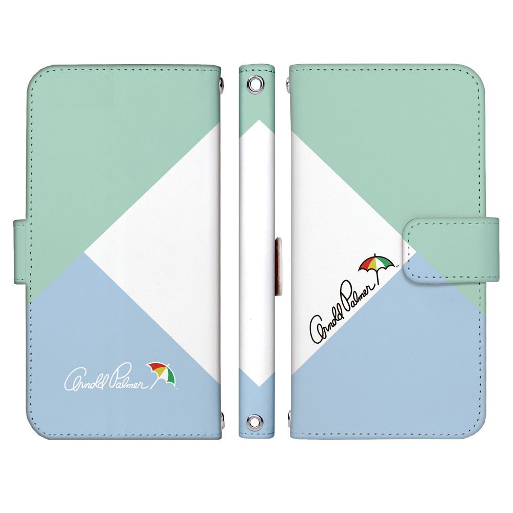 アーノルドパーマー ライセンス AQUOS sense9 SHG14 ケース 手帳型 スマホケース [デザイン:design.42/マグネットハンドあり] Arnold Palmer 傘 おしゃれ 大人