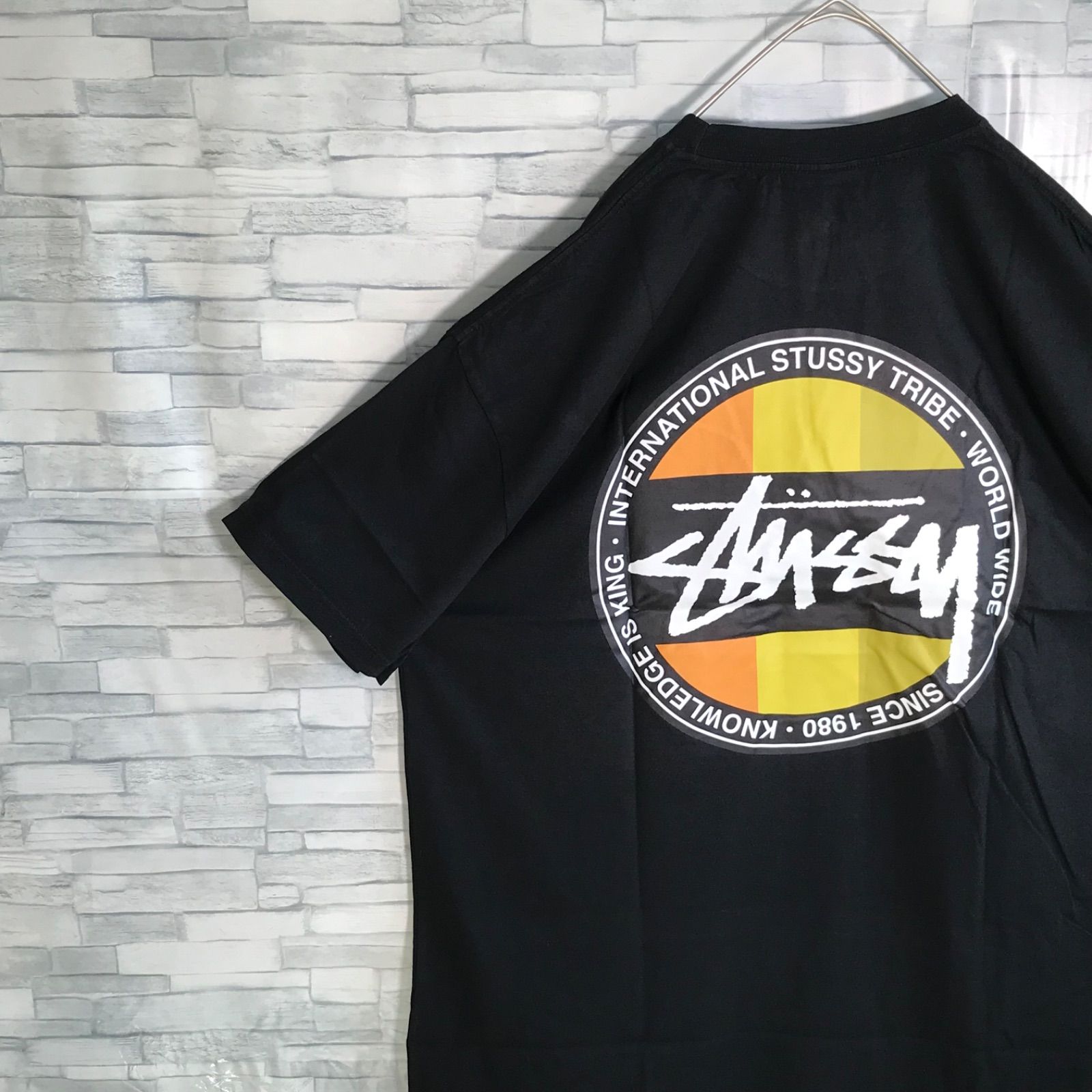 海外限定 STUSSY World wide tシャツ