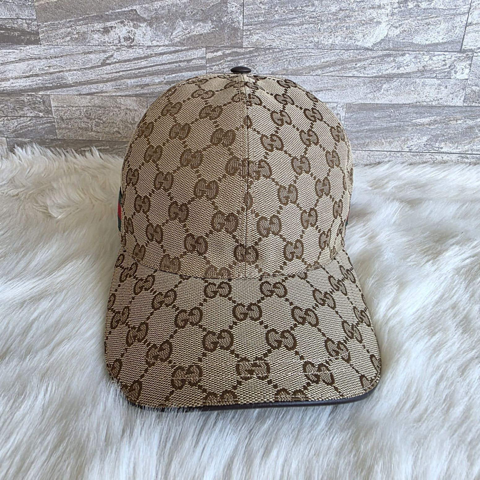 【極美品】GUCCI グッチ GG帽子 M/L男女兼用 総柄 ウェブライン 本物 楽天市場】グッチ GGキャンバス（ハット｜メンズ帽子）：帽子