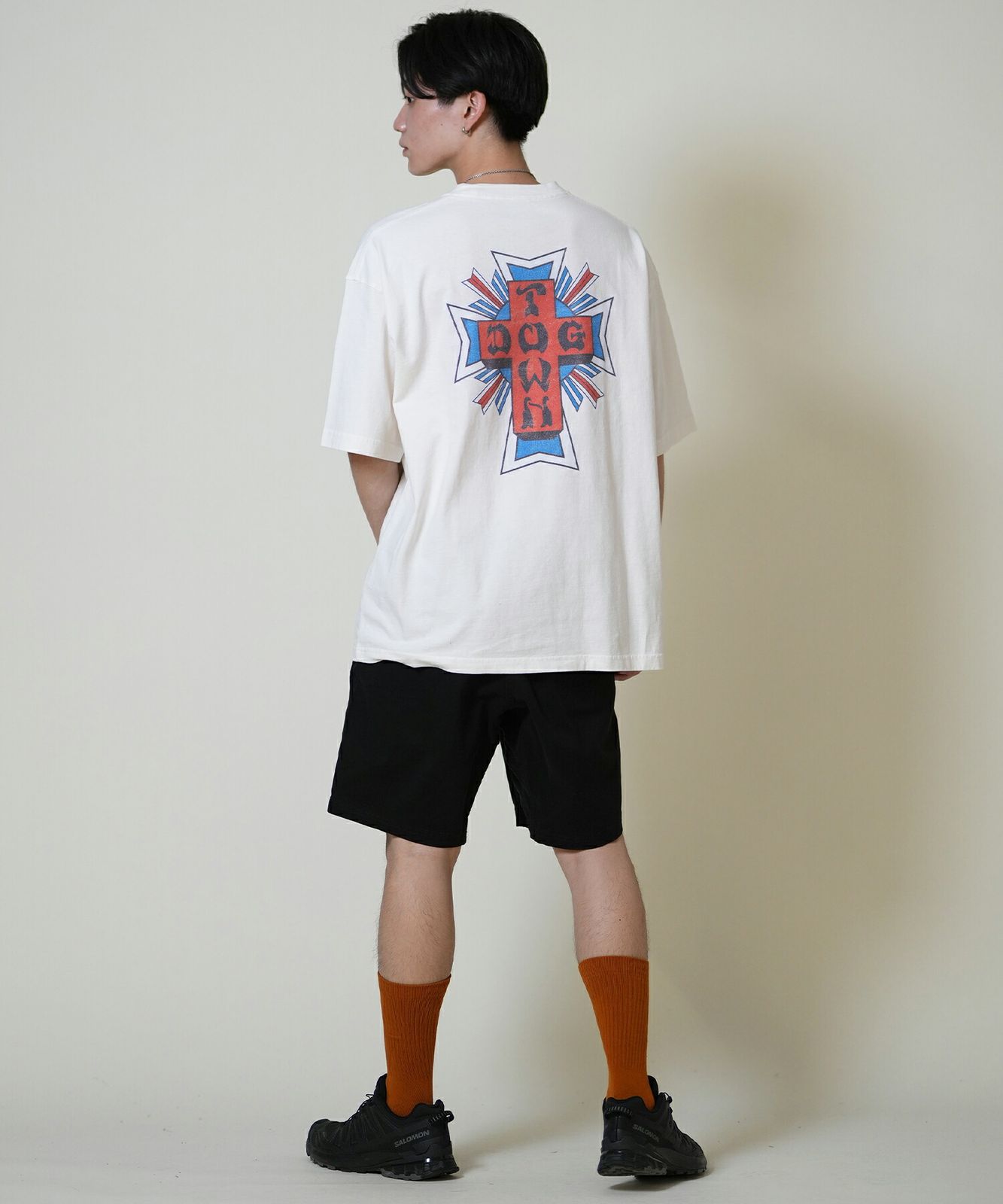 DOGTOWN ドッグタウン Tシャツ 半袖 メンズ DOG オーバー バックプリント O 70s OG T 半袖Tシャツ TOWN - ドッグタウン(Tシャツ・カットソー|トップス):メンズ