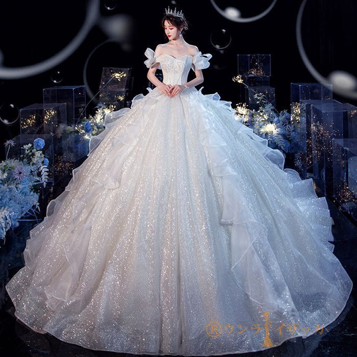 【1点限り‼️】結婚式 華やか ドレス ロング 上品 リボン キラキラ 卒業式 楽天市場】カラードレス ロングドレス パーティードレス