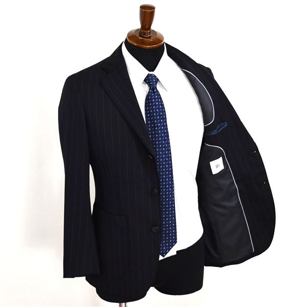 MARZOTTO スーツ ネイビー Y7サイズ 段返り スーツ｜MARZOTTO