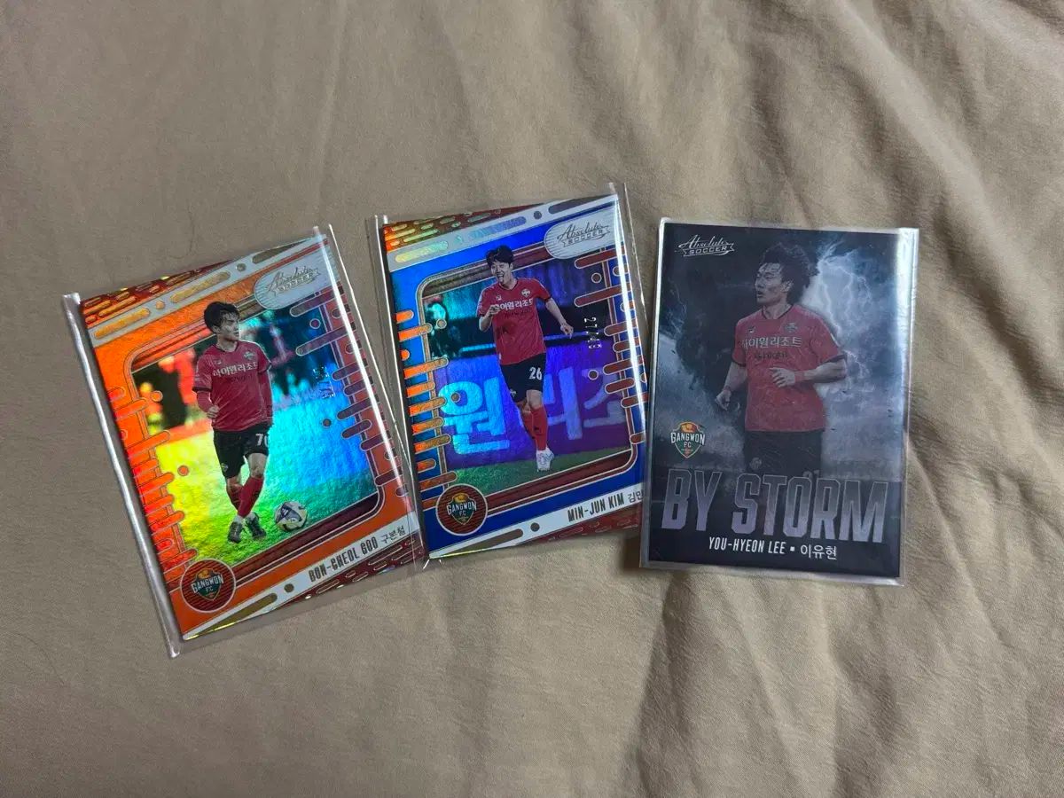 Panini パニーニ 絶対 k リーグ ー ク・ボンチョル キム・ミンジュン