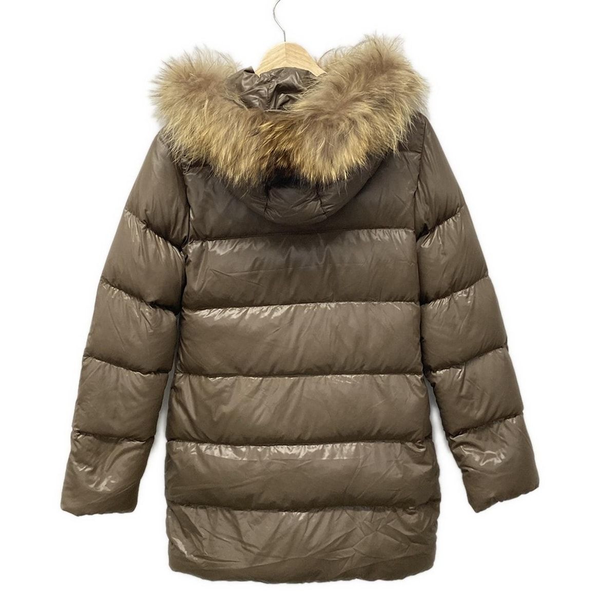 DUVETICA デュベティカ ダウンコート サイズ40 M レディース Kappa カッパ カーキブラウン 長袖 冬