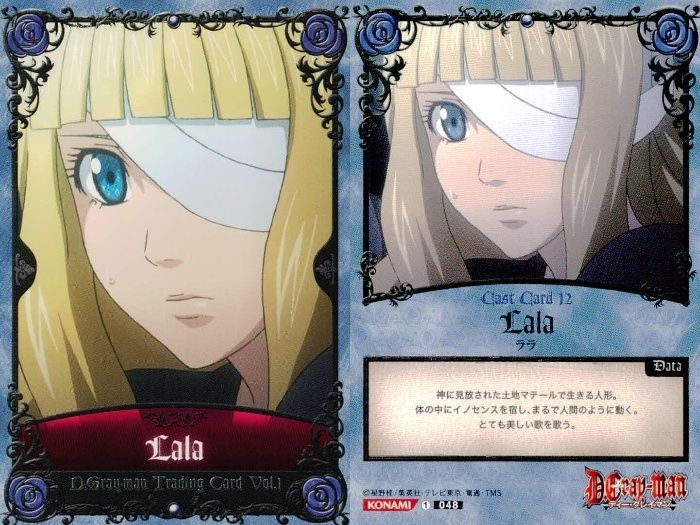 ux199 カード D.Gray-man ディーグレイマン まとめ 048 Lala（ララ