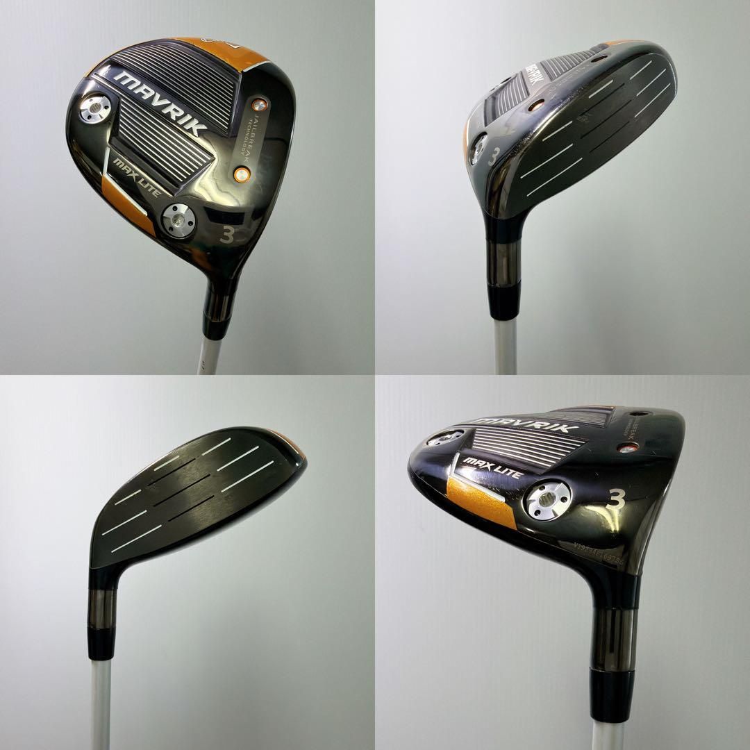 女性用】Callaway MAVRIK MAX LITE 3番フェアウェイウッド A