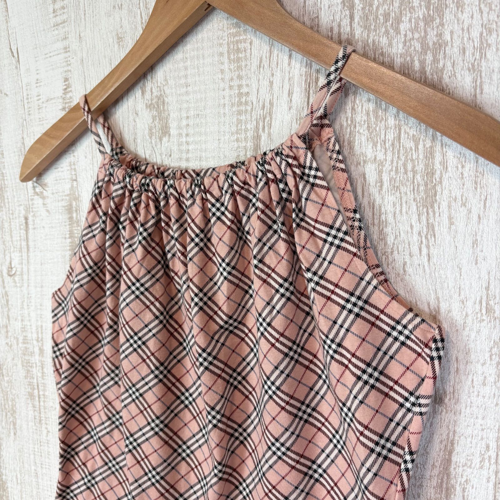 【本日特価】 BURBERRY 美品 BLUE ワン バーバリーブルーレーベル LABEL キャミソール
