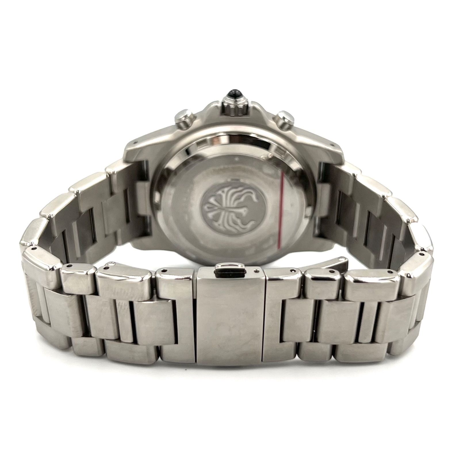 SEIKO クロノグラフ 腕時計 グレー セイコー クレドール フェニックス クロノグラフ 6S78-0A20 チタン