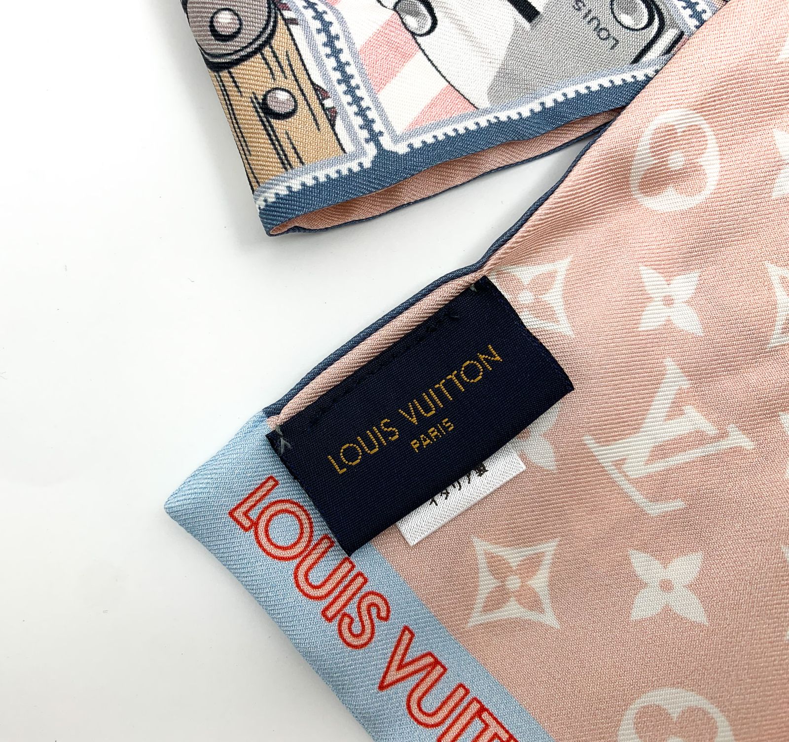 LOUIS VUITTON ルイヴィトン バンドー ロックイット ブルークラシ
