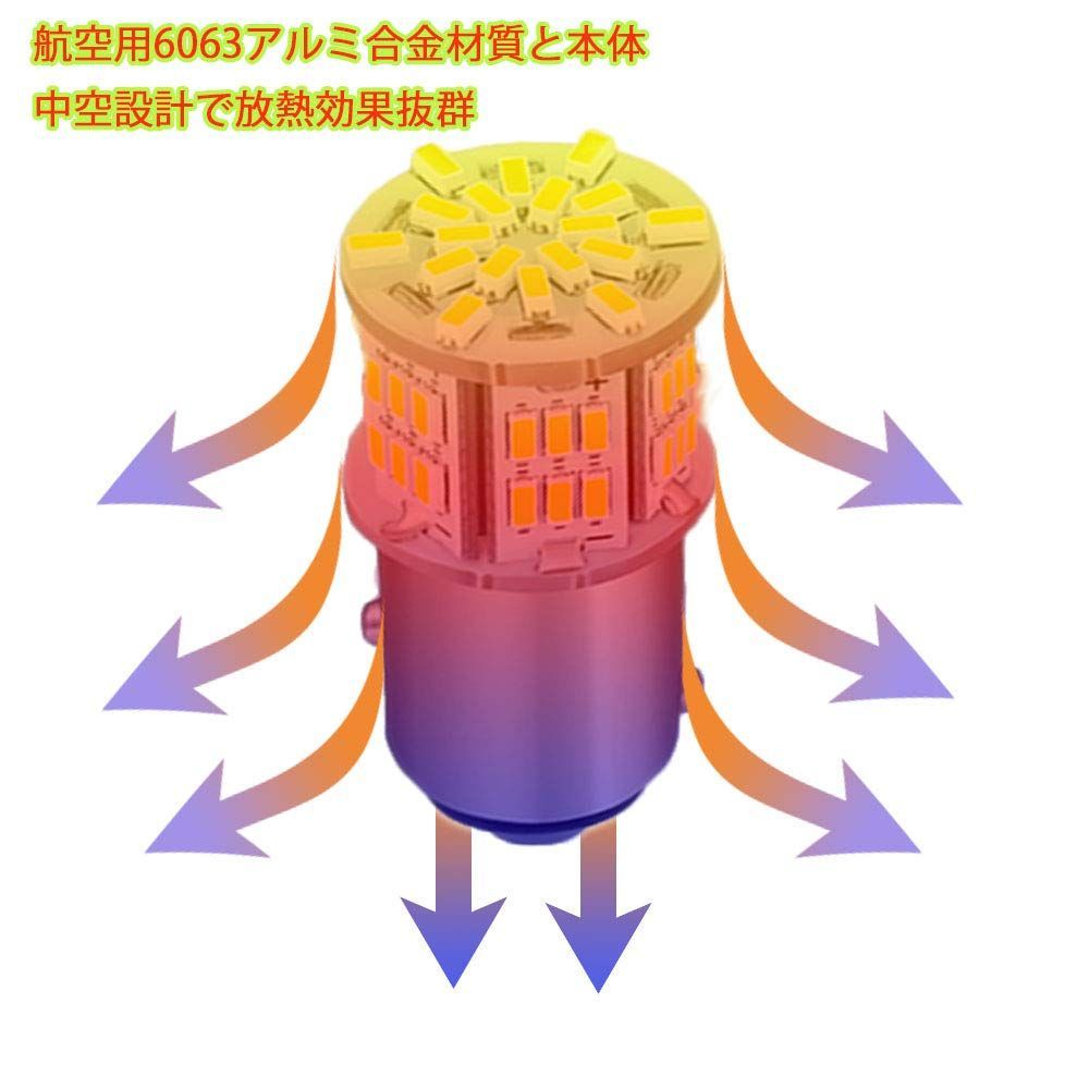 メルカリShops - 【数量限定】12V-24V 超高輝度LED ホワイト ピン角180度 （P21W