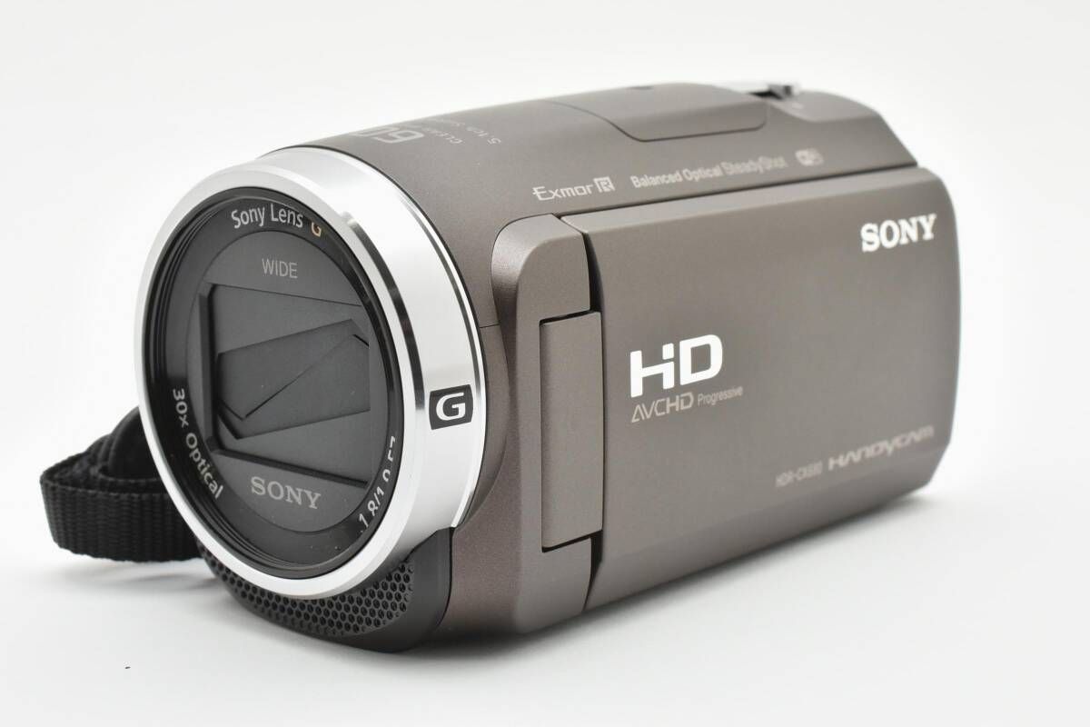 バッテリーなし動作品 ソニー SONY HDR-CX680 ブロンズブラウン デジタルビデオカメラ L19 6510