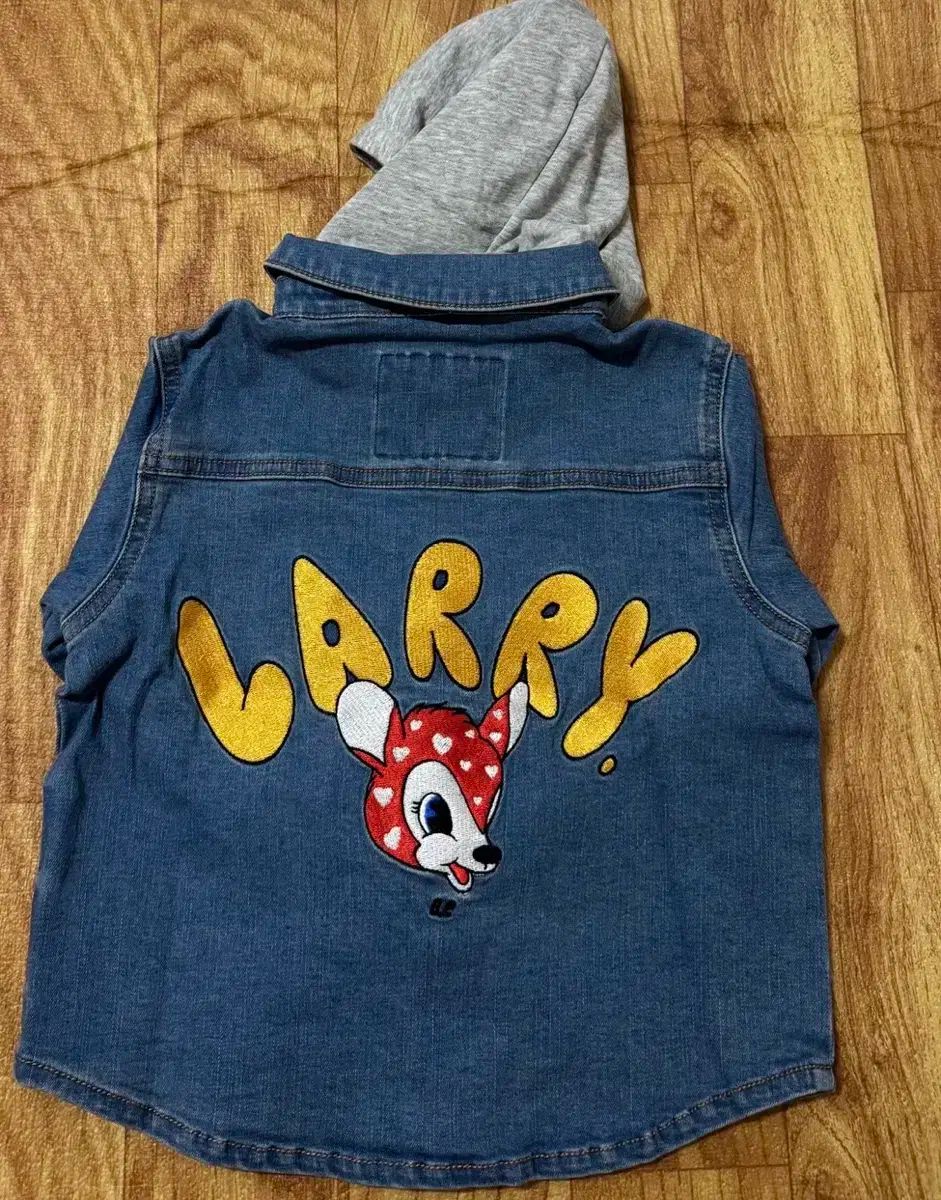 BEBE DE PINO ベベデピノ ラリー デニム フード シャツ 110