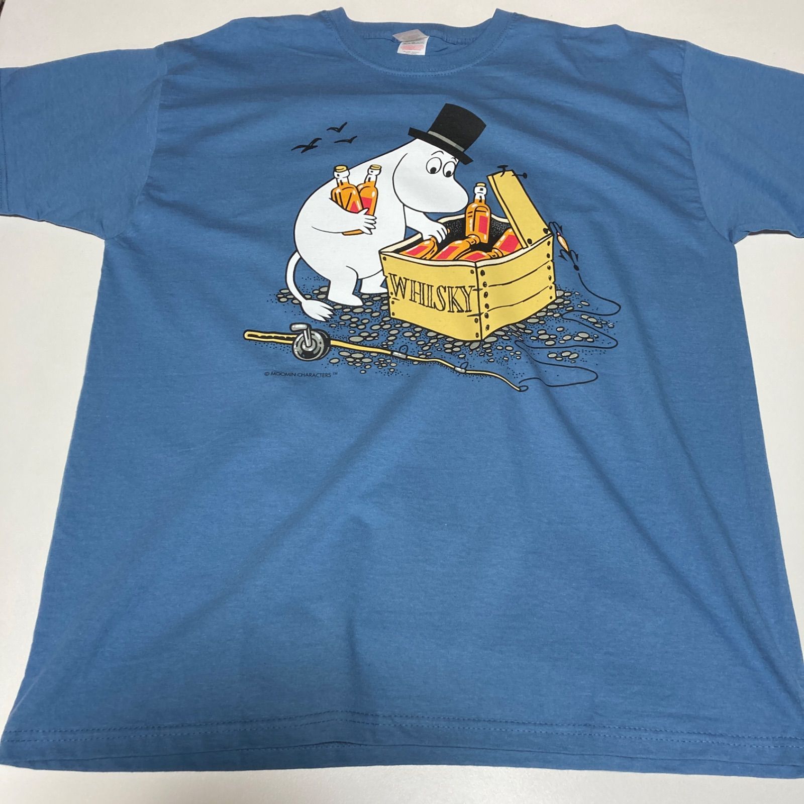 くすみカラー】ムーミン キャラクタープリントTシャツ