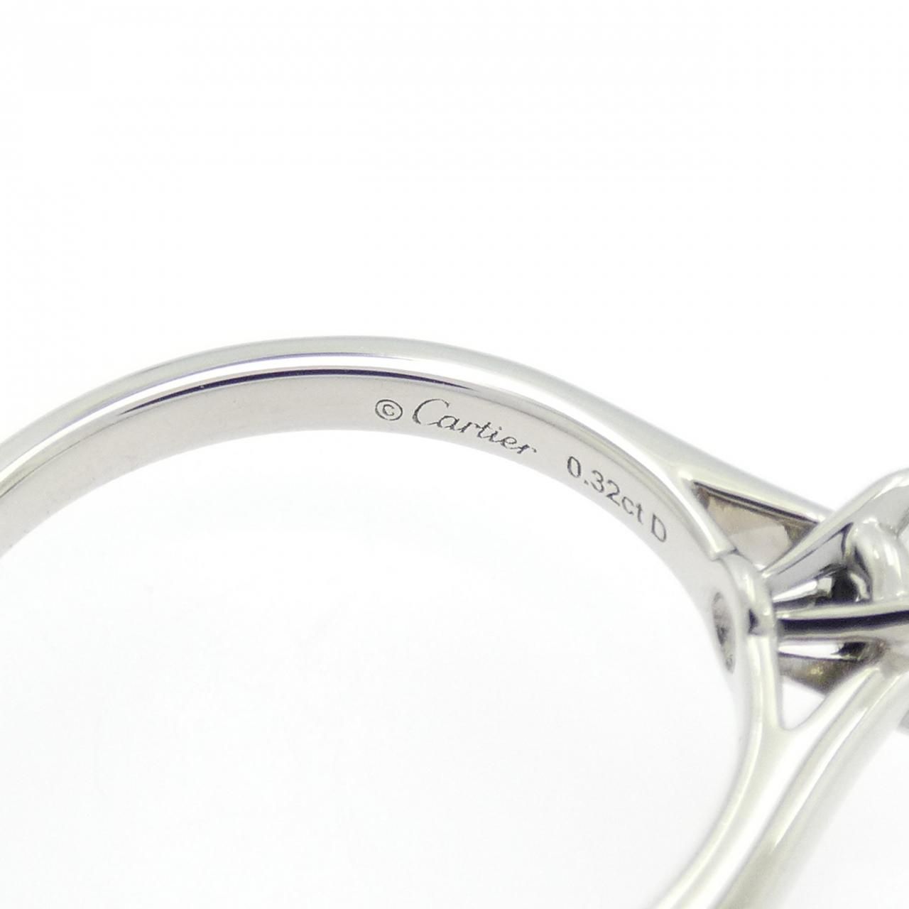 カルティエ 1895 ソリテール リング 0.32CT - メルカリ