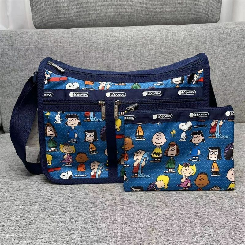 LeSportsac レスポートサック ショルダーバッグ ポーチ スヌーピー