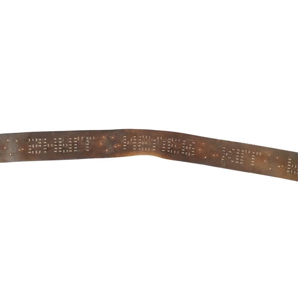 A BATHING APE アベイシングエイプ スタッズ レザー ベルト ブラウン