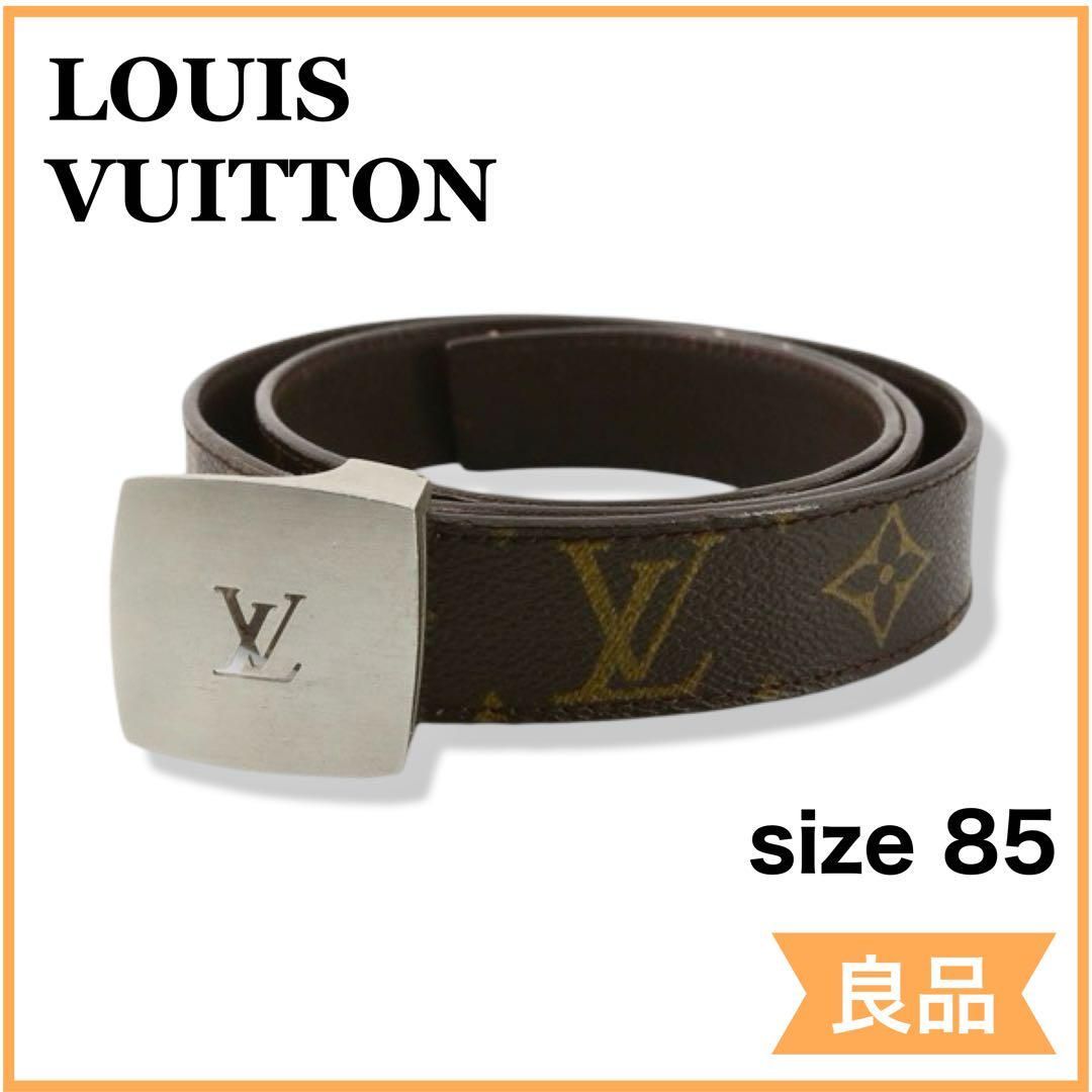 一点物 LOUIS VUITTON ルイヴィトン モノグラム サンチュール ベルト M 6888 V