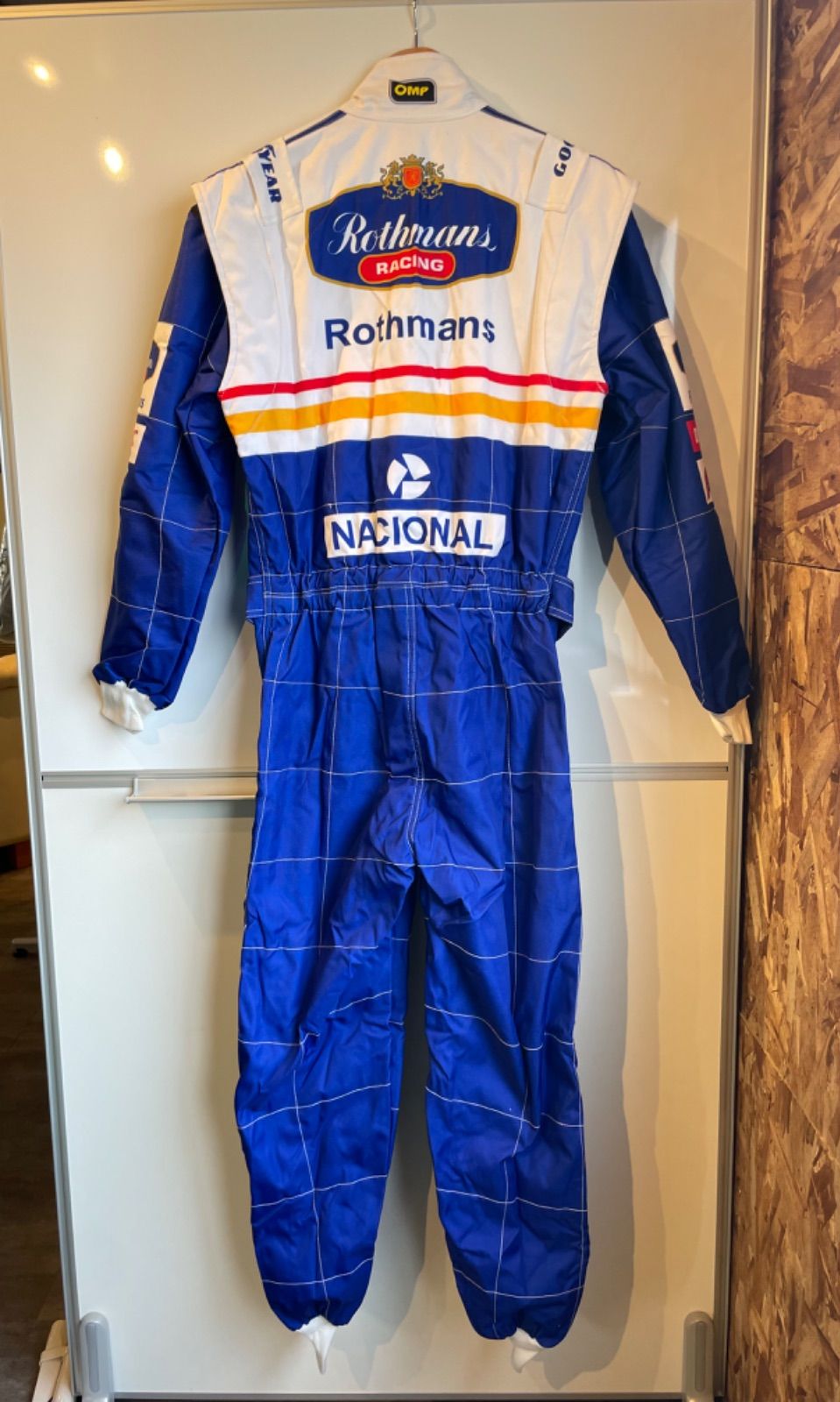 ⭐︎綺麗 48⭐︎ アイルトン セナ ayrton senna 1994 rothmans omp レーシングスーツ レプリカ プリント - メルカリ