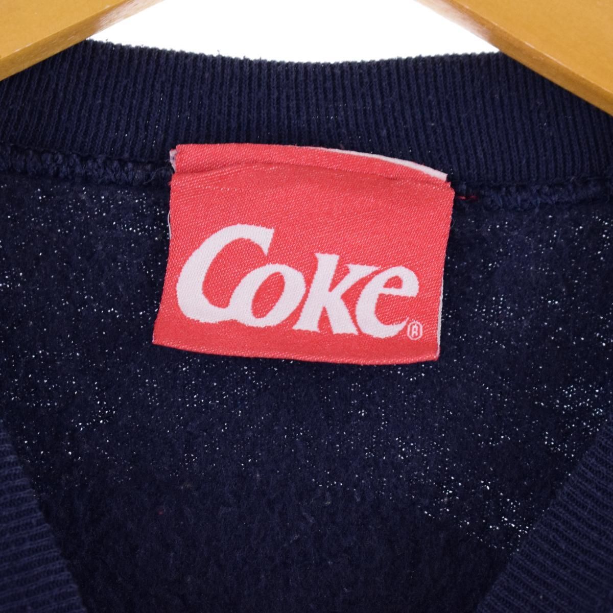古着 Coke COCA-COLA コカコーラ×ポーラーベア プリントスウェット 