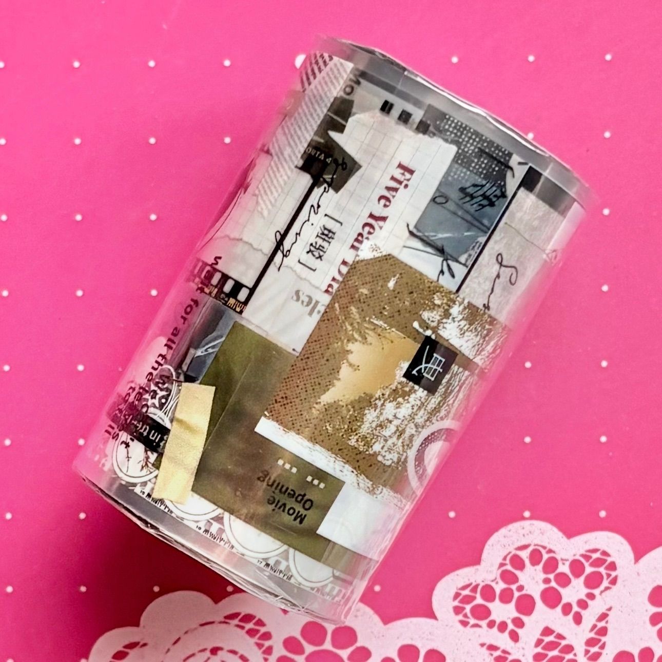 PET 半透明 10cm×6m 凉夏 海外マスキングテープ PET 10cm×6m 凉